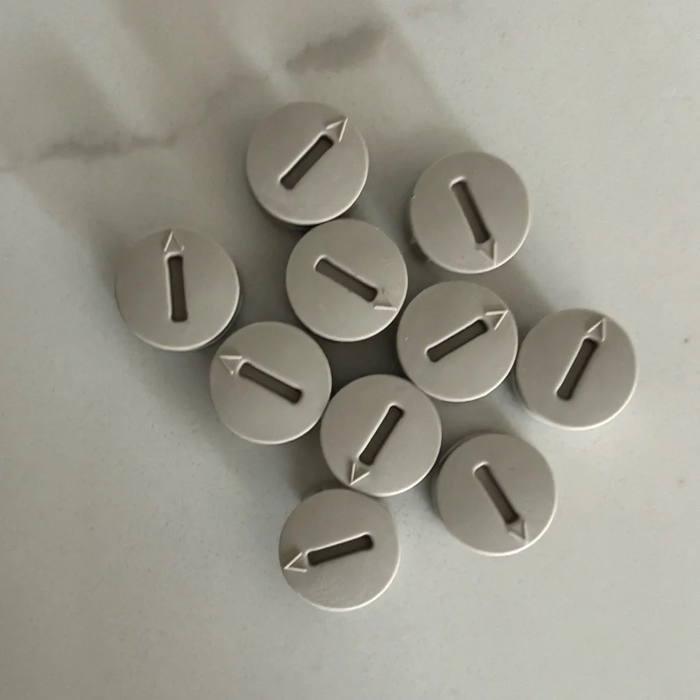10 IKEA 120076 Plastic Cam Lock Nuts Tan HEMNES Furniture